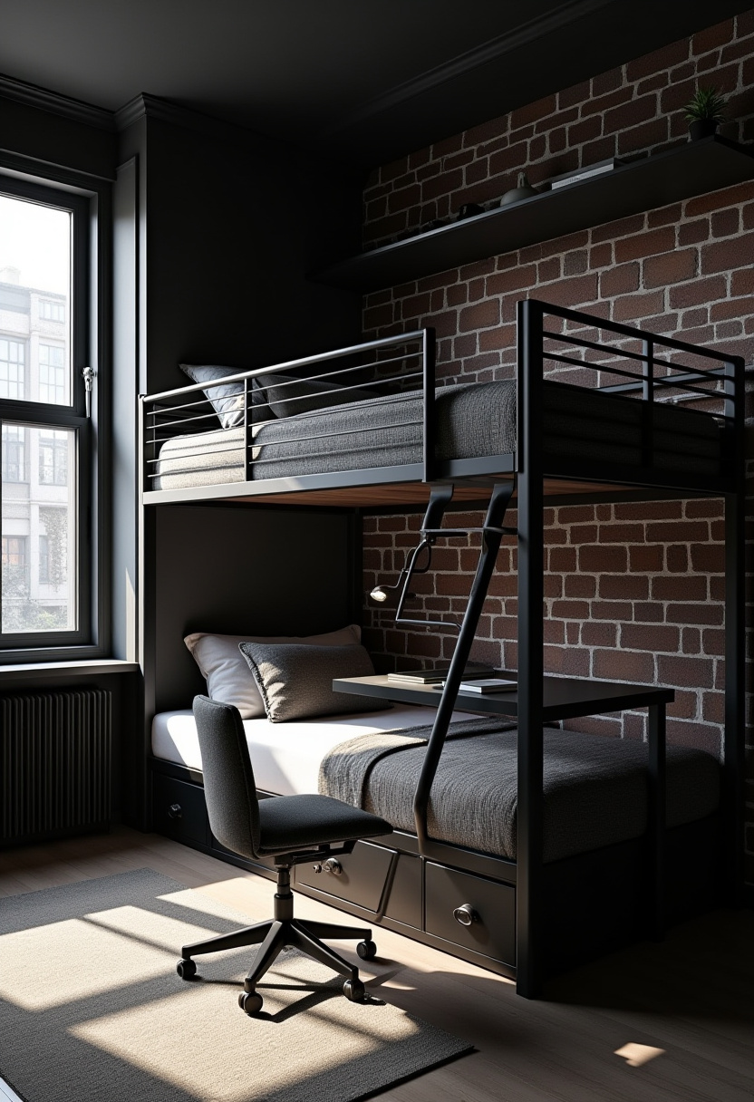 Twin Loft Bed Ideas For Small Rooms 2