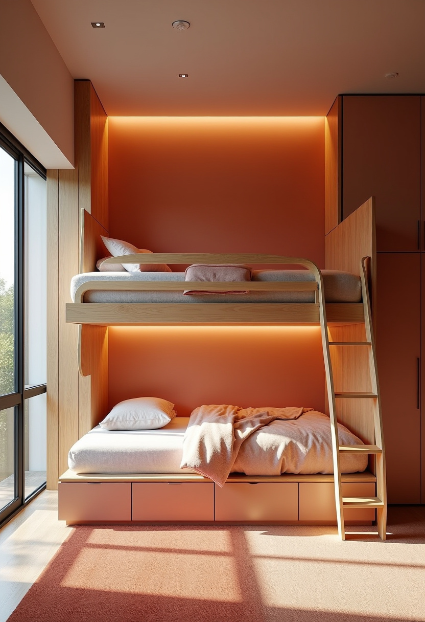Twin Loft Bed Ideas For Small Rooms 4