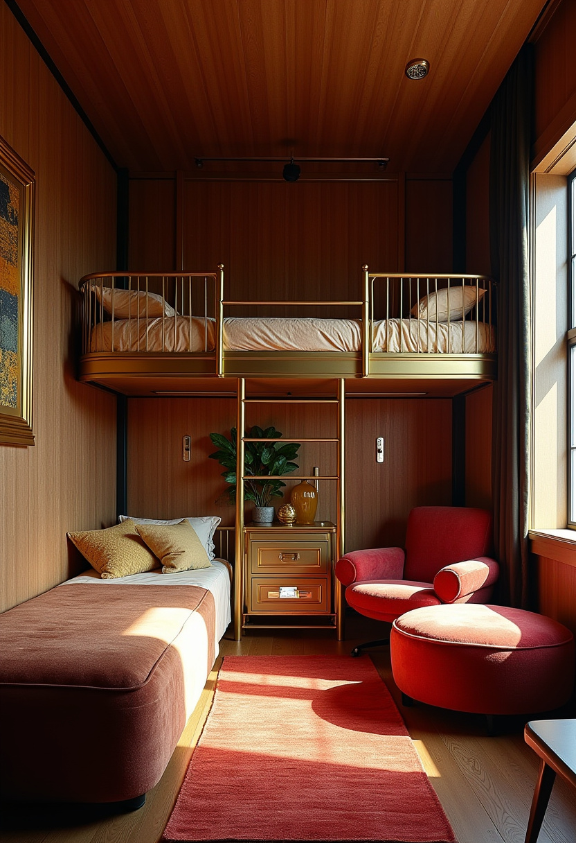 Twin Loft Bed Ideas For Small Rooms 6