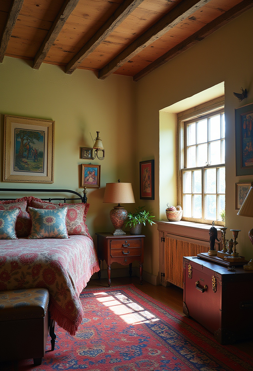 Vintage Bedroom Aesthetic 14