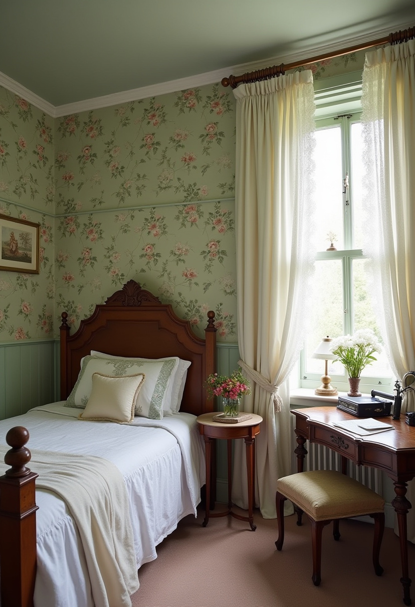 Vintage Bedroom Aesthetic 20