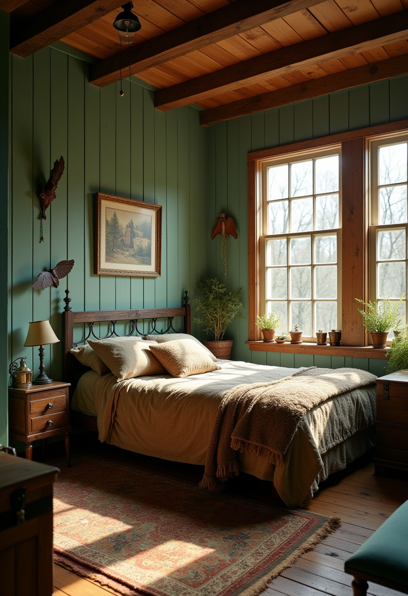 Vintage Bedroom Aesthetic 22