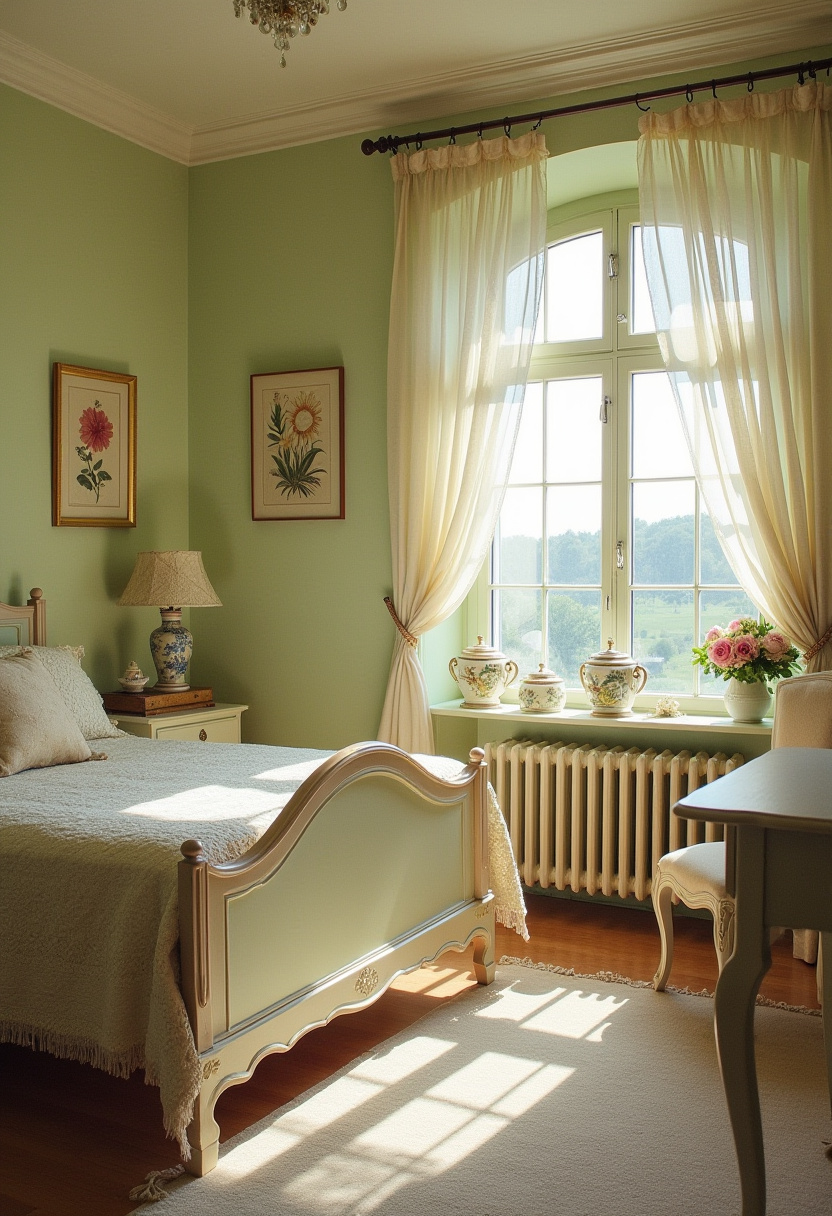 Vintage Bedroom Aesthetic 23