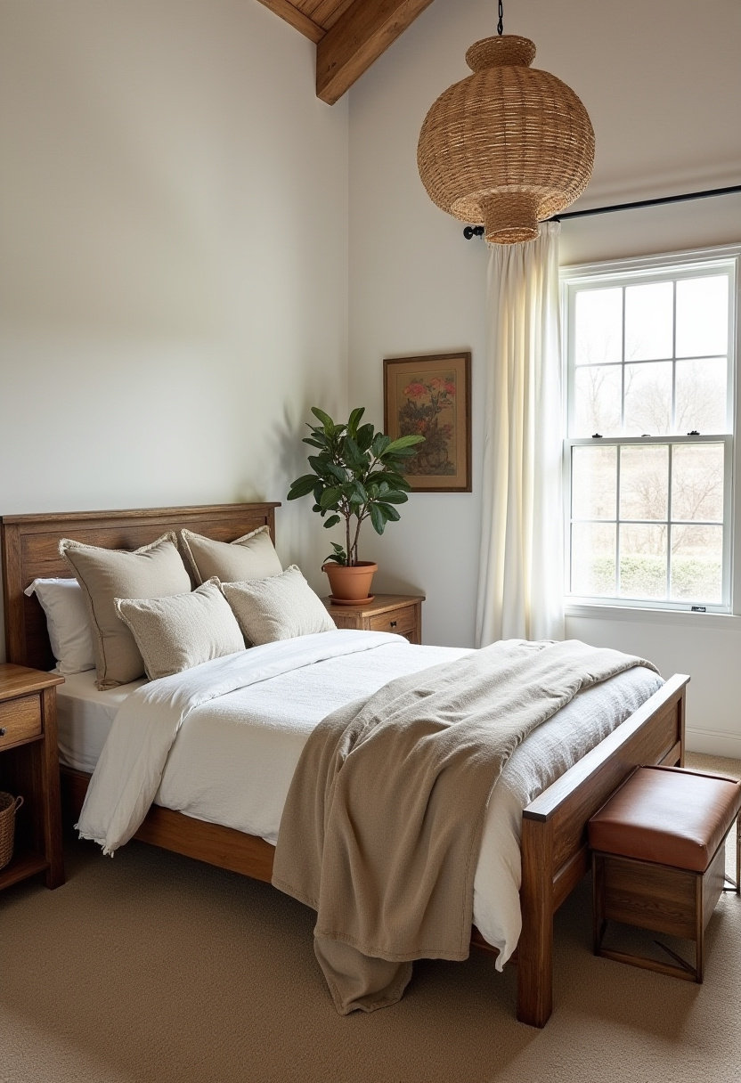 Farmhouse Bedroom Ideas 27